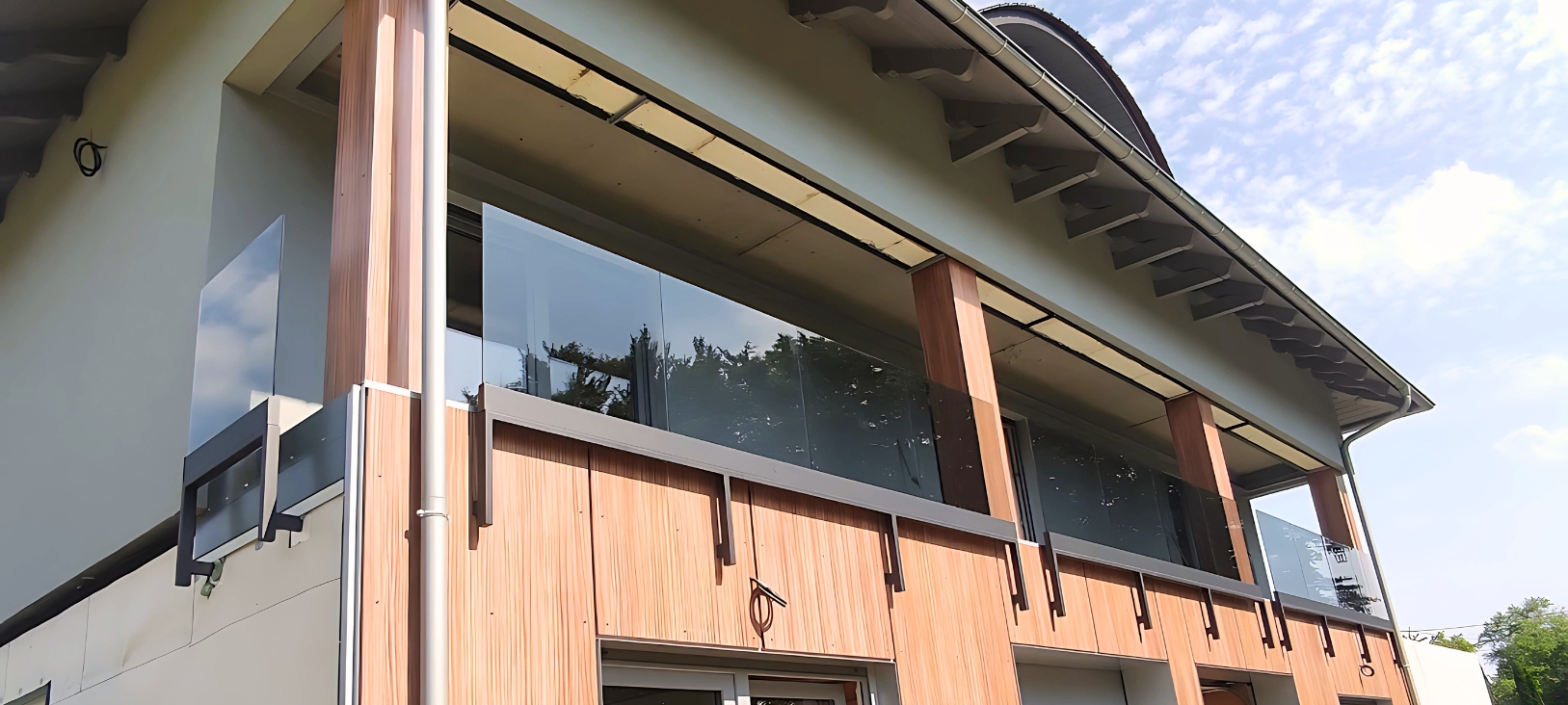 Balustrady szklane